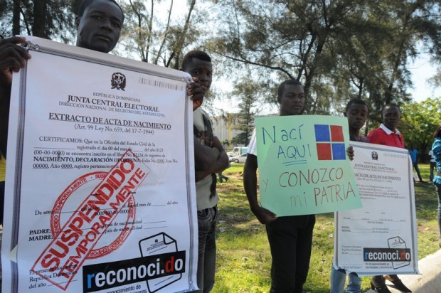 Haitianos que quieren votar