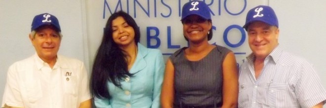 La fiscal con el Licey