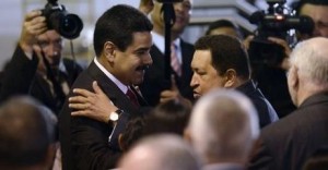 nicolas maduro y chavez