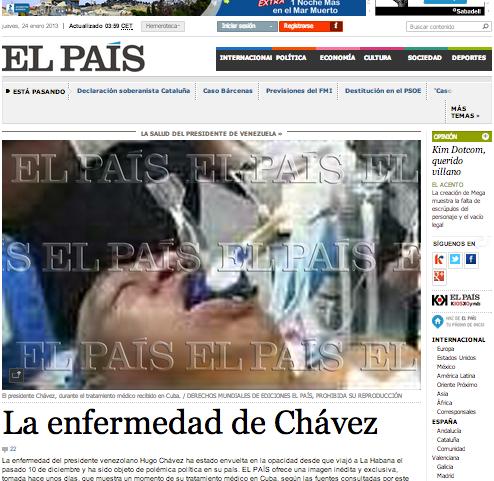 chavez el pais