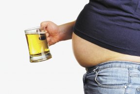 barriga cervecera