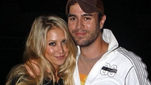 Enrique Iglesias y Anna Kournikova
