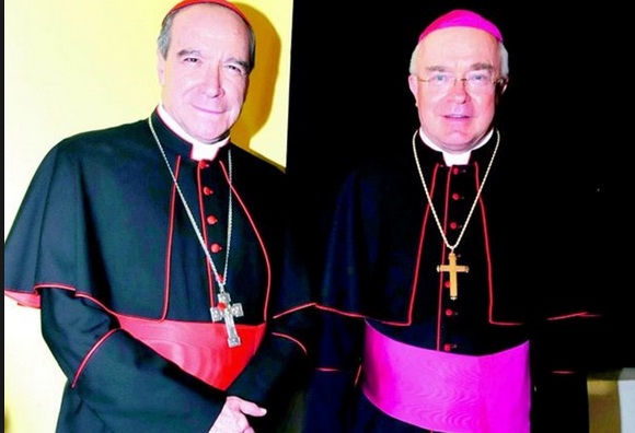 Nicolas de Jesus Lopez Rodriguez y  Josef Wesolowski