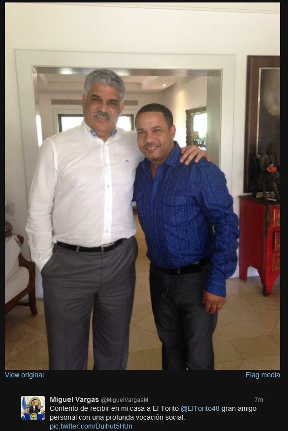 El Torito y Miguel Vargas