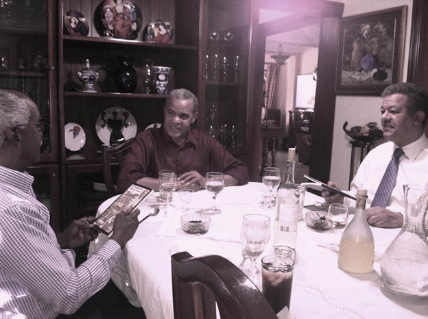 Cesar perez, jimmy Sierra y Leonel