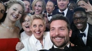 selfie oscars
