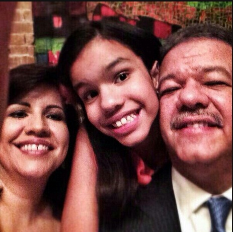 Margarita, Leonel y su hija